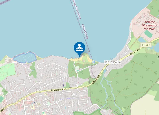 Map of OSTS FLENSBURG SOLITUEDE