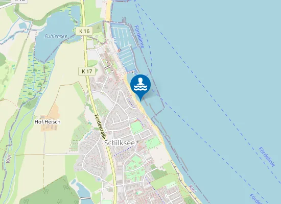 Map of OSTS KIEL SCHILKSEE