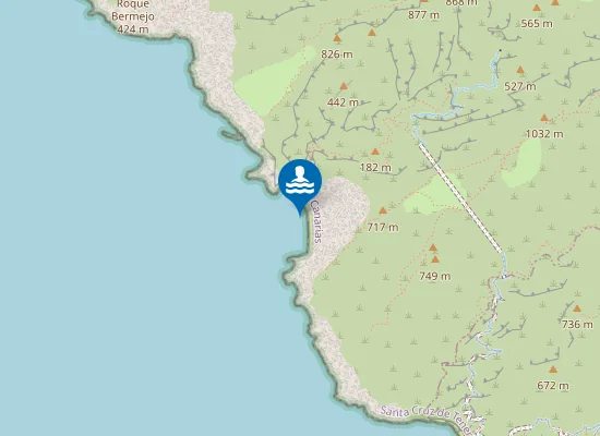 Map of Playa de Masca