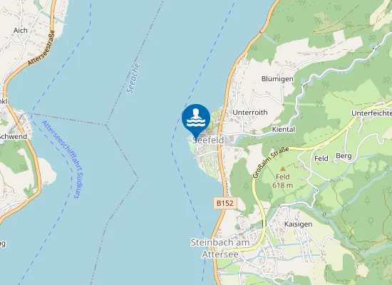 Map of ATTERSEE, STEINBACH