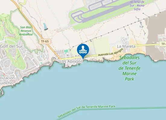 Map of Playa Chica