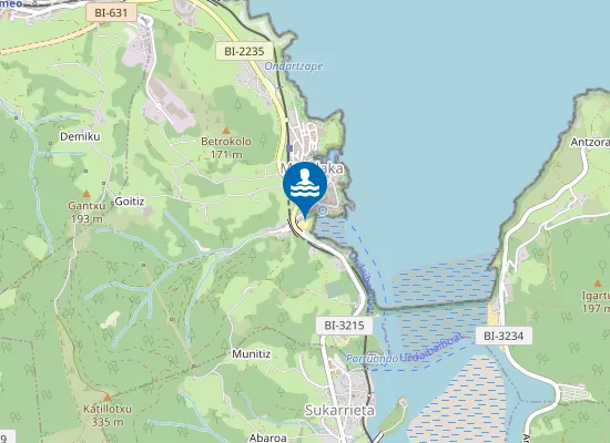 Map of Laidatxu