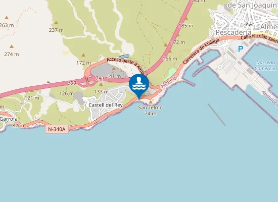 Map of Cala del Lobo Marino