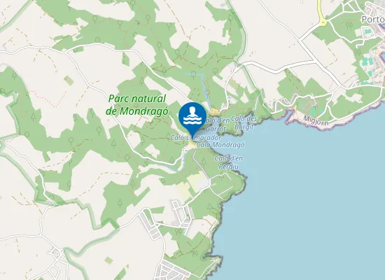 Map of S'Amarador