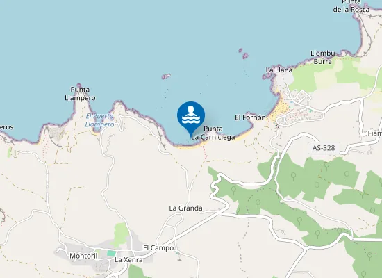 Map of Playa La Aguilera
