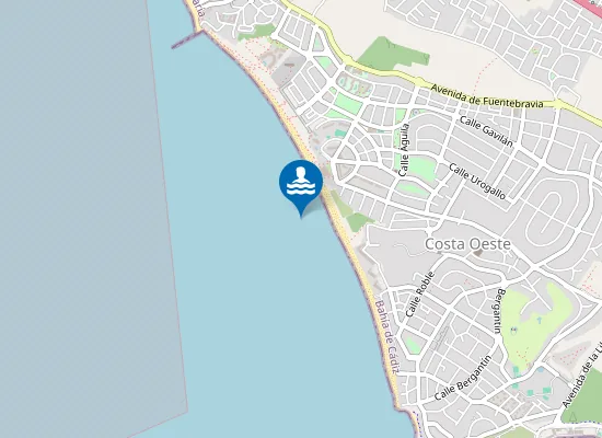 Map of Playa de Santa Catalina