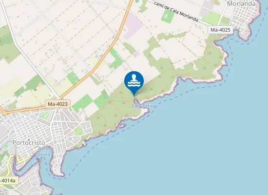 Map of Cala Petita