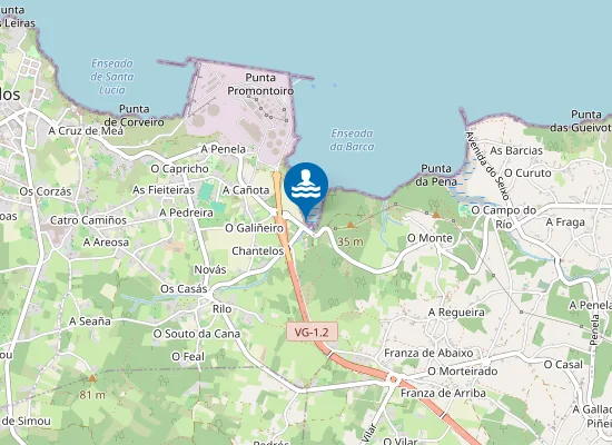 Map of A Barca