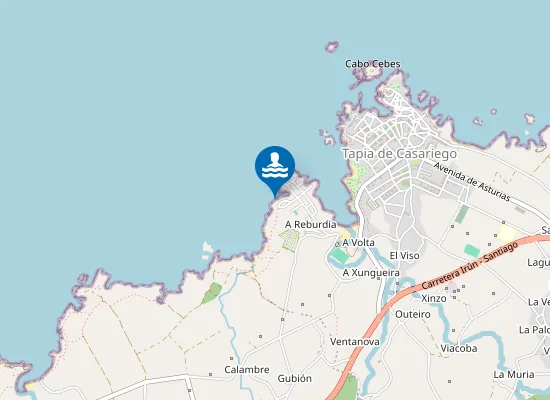 Map of Playa De La Paloma