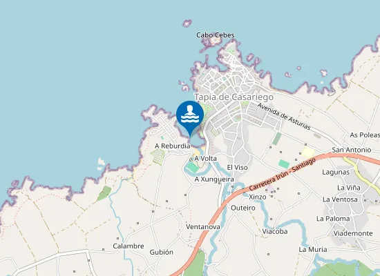 Map of Playa de Los Campos
