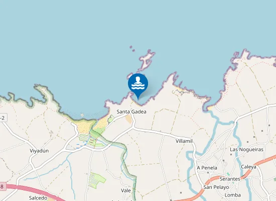 Map of Playa de Santa Gadea