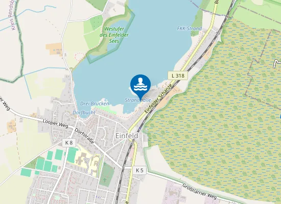 Map of EINFELDER SEE EINFELD MINIGOLFPLATZ
