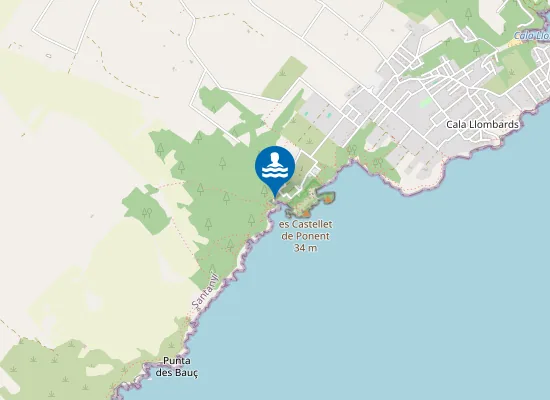 Map of es Maquer