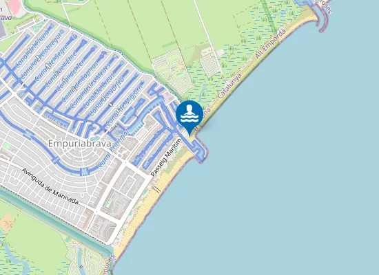 Map of Platja Petita