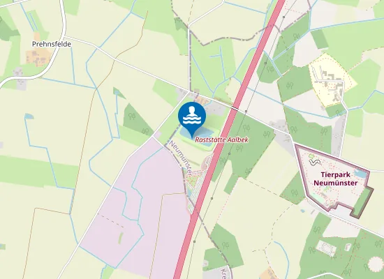 Map of BAGGERSEE GARTENSTADT CP REIMERS