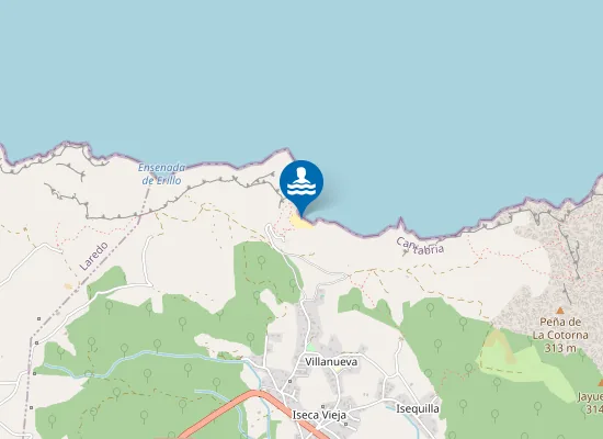 Map of Playa de San Julián