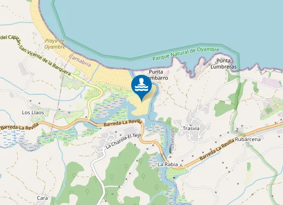 Map of Playa de La Rabia