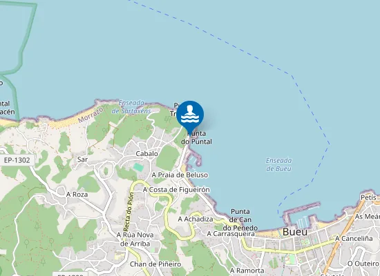 Map of Praia da Roiba