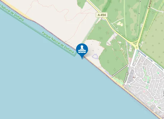 Map of Playa de Torre de la Higuera
