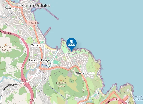 Map of Playa de Arciseri