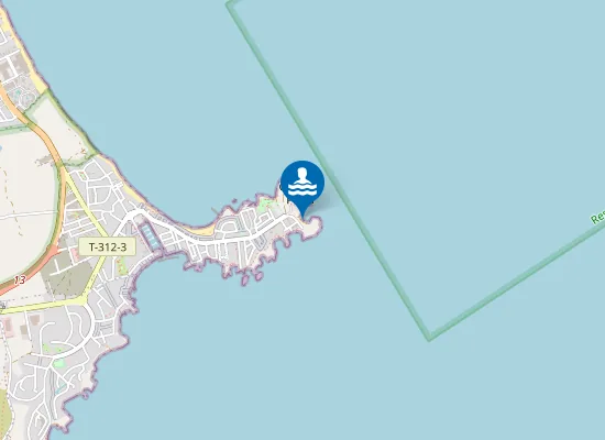 Map of Cala Fría