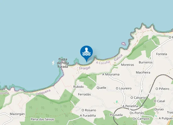 Map of Praia Da Basta