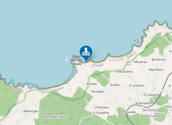 Map of Praia da Basta