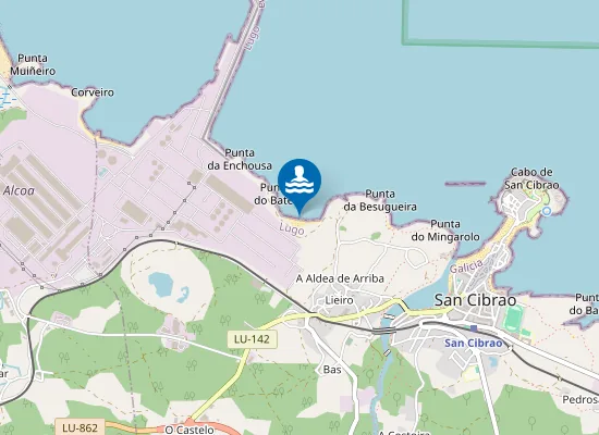 Map of Praia da Limosa