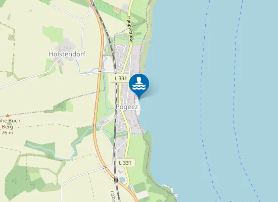 Map of RATZEBURGER SEE POGEEZ BADEANSTALT