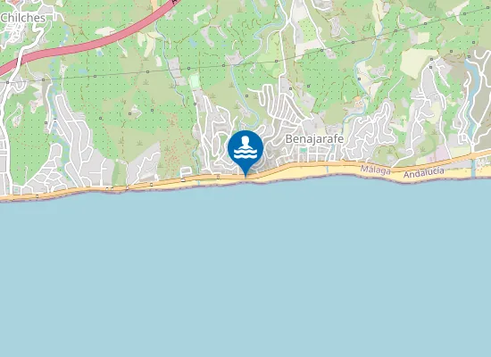Map of Playa de Benajarafe