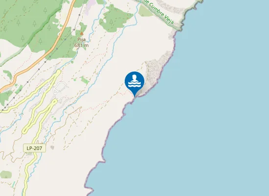 Map of El Puertito