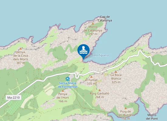 Map of Cala Figuera