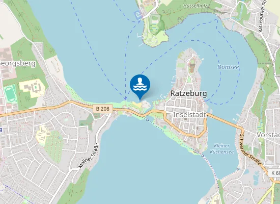 Map of RATZEBURGER SEE RATZEBURG SCHLOSSWIESE