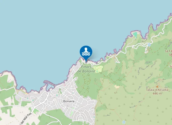 Map of Racó de ses Barreres