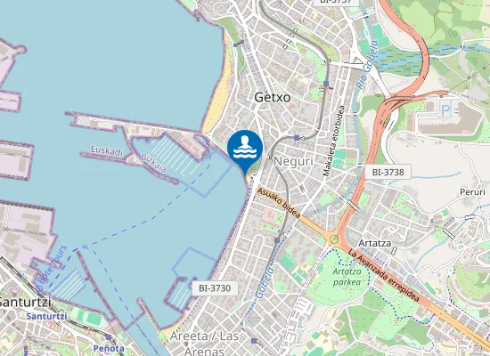 Map of Playa de la Bola