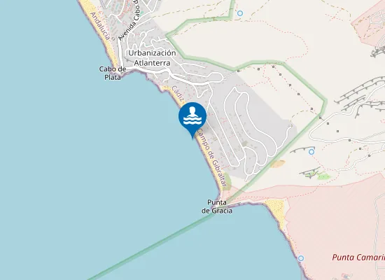 Map of Playa de los Alemanes
