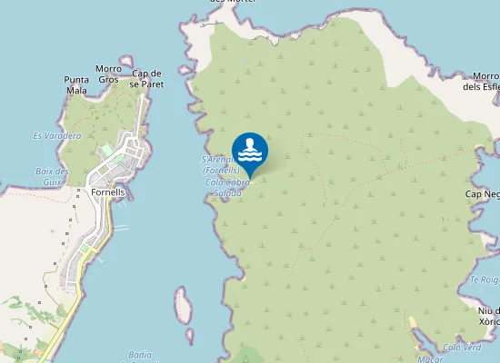 Map of Cala Cabra Salada