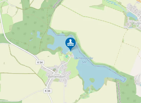 Map of BEHLENDORFER SEE BEHLENDORF