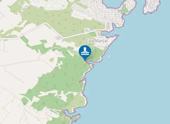 Map of Cala Brafi