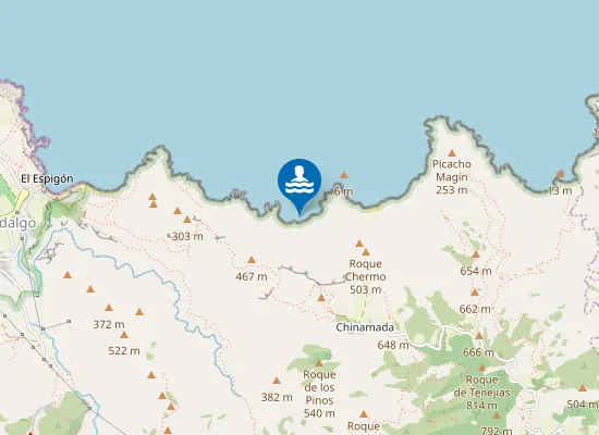 Map of Playa de Ocadila