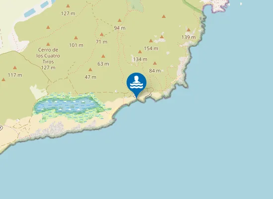 Map of Cala Arturo