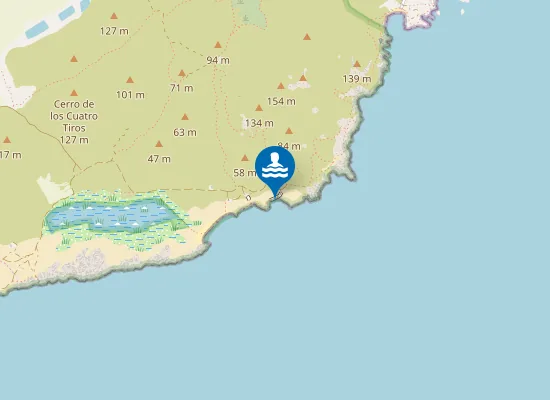 Map of Cala Magre