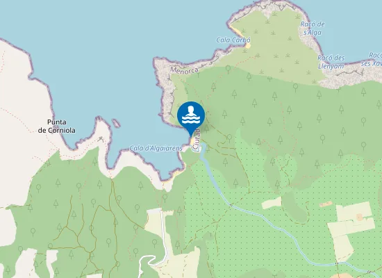 Map of Platja des Bot