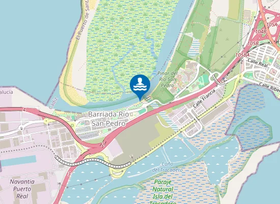 Map of Playa de la Ministra