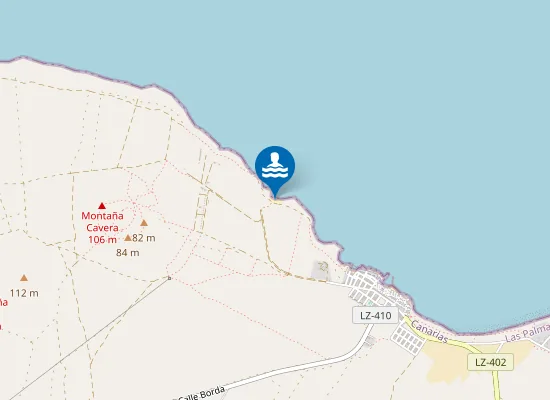 Map of Playa San Juan