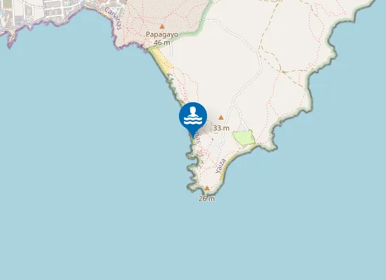 Map of Playa de la Cera