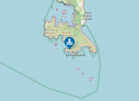 Map of Praia da Lontreira