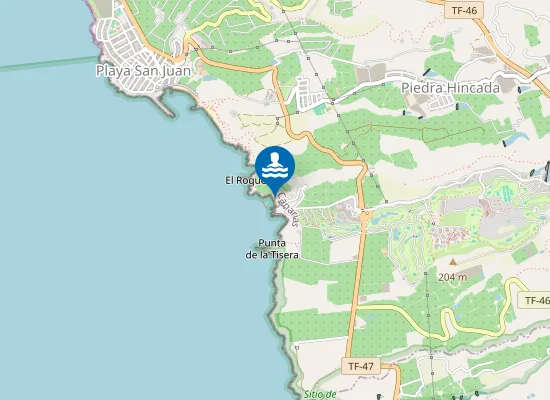 Map of Playa de Abama