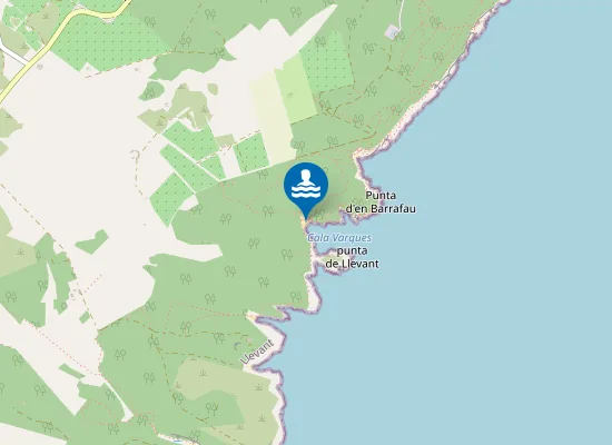 Map of Cala Varques