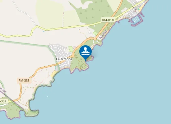 Map of Cala Mijo